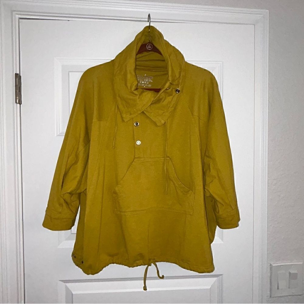 Neon Buddha Pull Over 3/4 Sleeve Lagenlook Top